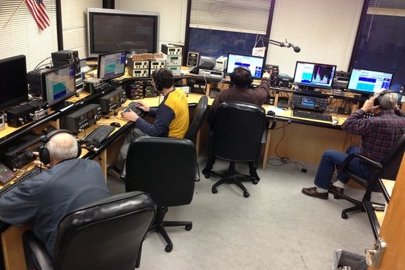 Hrvoje Horvat i Davor Kucelin na radioamaterskoj olimpijadi u Bostonu