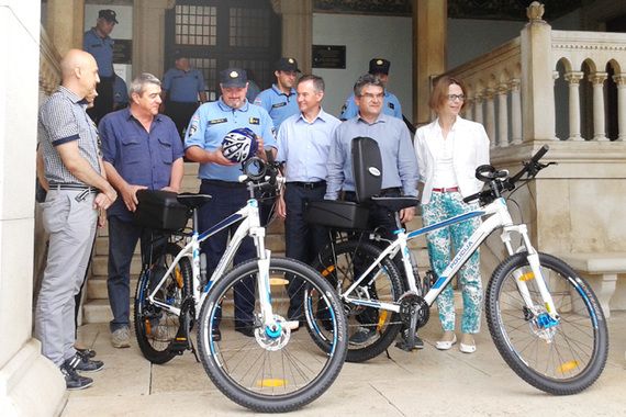 Poreč dobiva policajce na biciklima 