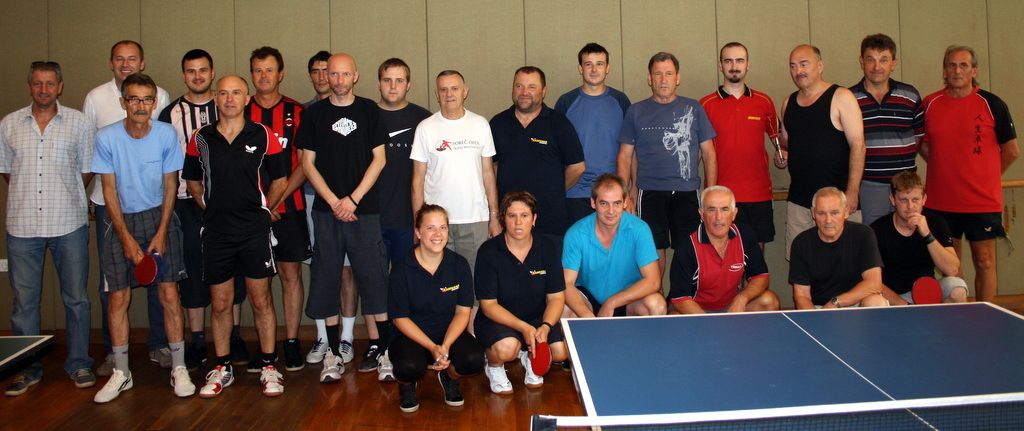 Sudionici 2. stolnoteniskog turnira “Rim 2014″