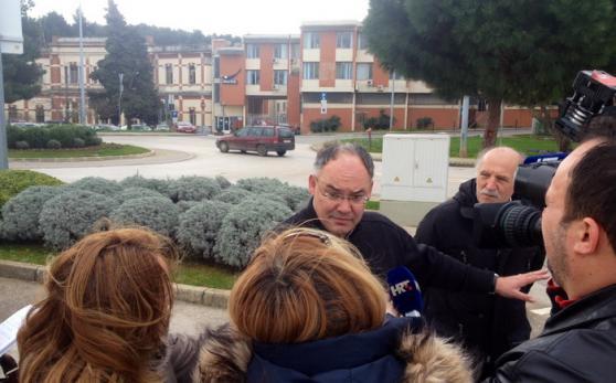 Damir Kajin ispred Mirne 21. veljače ove godine