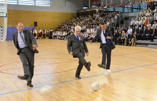 Renato Krulčić, Ivo Josipović i Valter Flego 