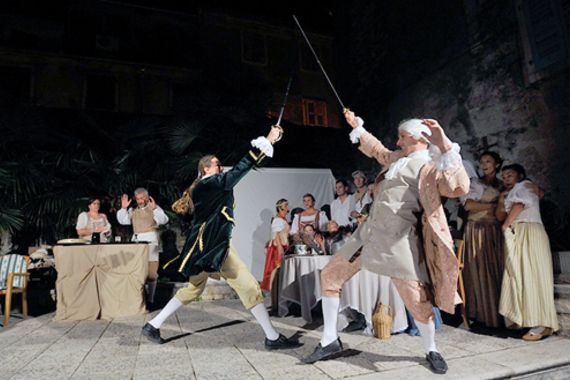 Giostra u Poreču: Porečke ulice i trgovi vratili se u doba baroka