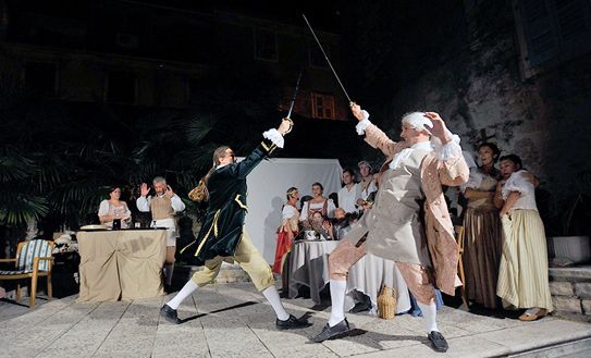 Iz predstave "Oštarija poli Franka"