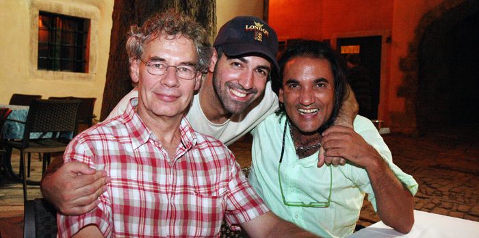 Petar Ćurić s Bill Brufordom i Horaciom Hernandezom