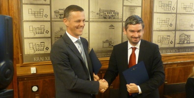 Župan Valter Flego i gradonačelnik Pule Boris Miletić