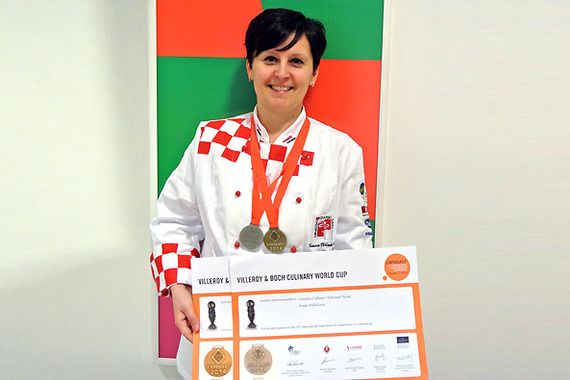 Porečkoj slastičarki Ivani Vidaković medalje na Svjetskom kulinarskom kupu