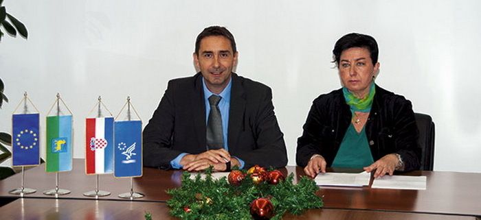 Goran Buić i mr.sc. Kristina Džin (foto: Mario Rosanda)