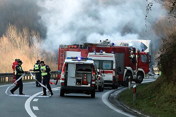 Istarski ipsilon: U sudaru s kamionom izgorio vozač automobila