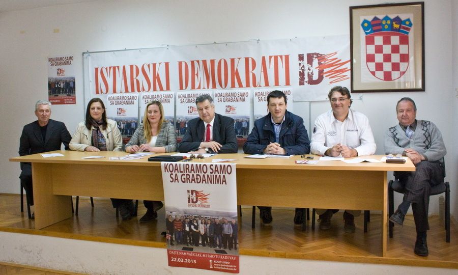 Nositelji lista Istarskih demokrata na izborima za Vijeća Mjesnih odbora Poreča 