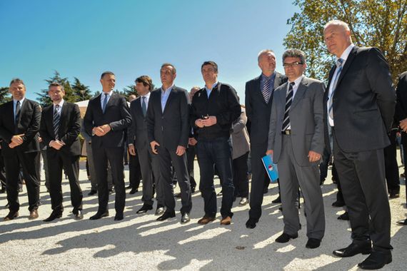 Premijer Milanović otvorio radove na sustavu odvodnje u Poreču