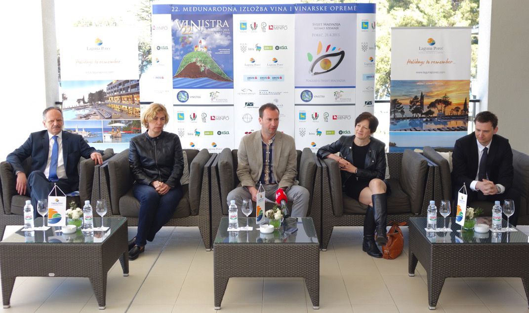 Vladimir Burić, Lorena Lazarić, Nikola Benvenuti, Caroline Gilby i Draga Pujas