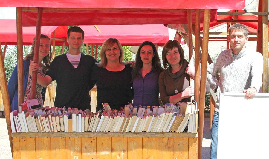 Na jednom od BOOKtiginih štandova