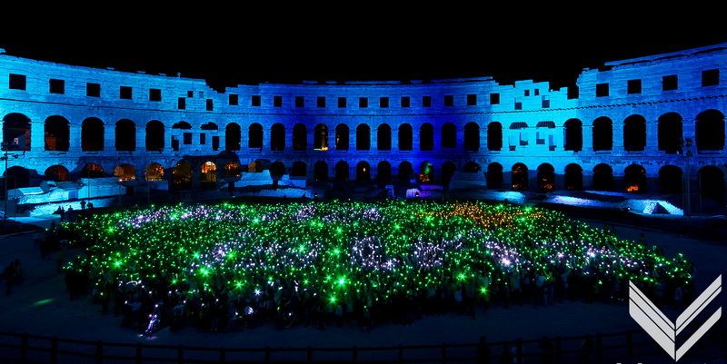 Za obaranje rekorda trebalo se okupiti minimalno 3.777 ljudi, a u Arenu ih je došlo oko 4.500 