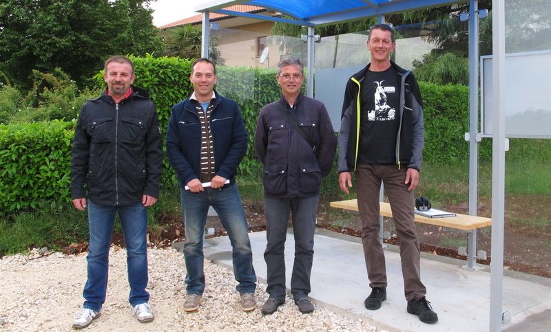 Robert Ivetić, Nikola Kotiga, Željko Farkaš i Valter Milohanić