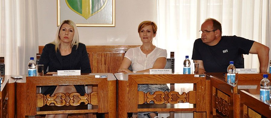 Irena Peruško, Jovana Prusac-Fabris i Ozren Catela