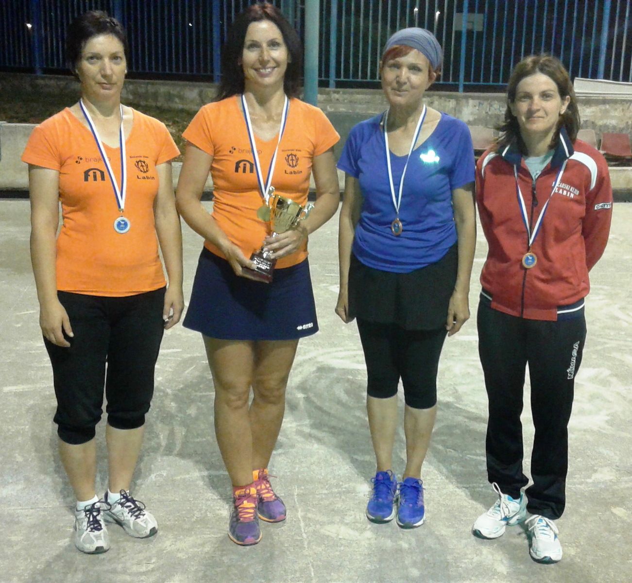 Snježana Klanjac, Tanja Grubiša, Sonja Mikac i Anika Ujčić