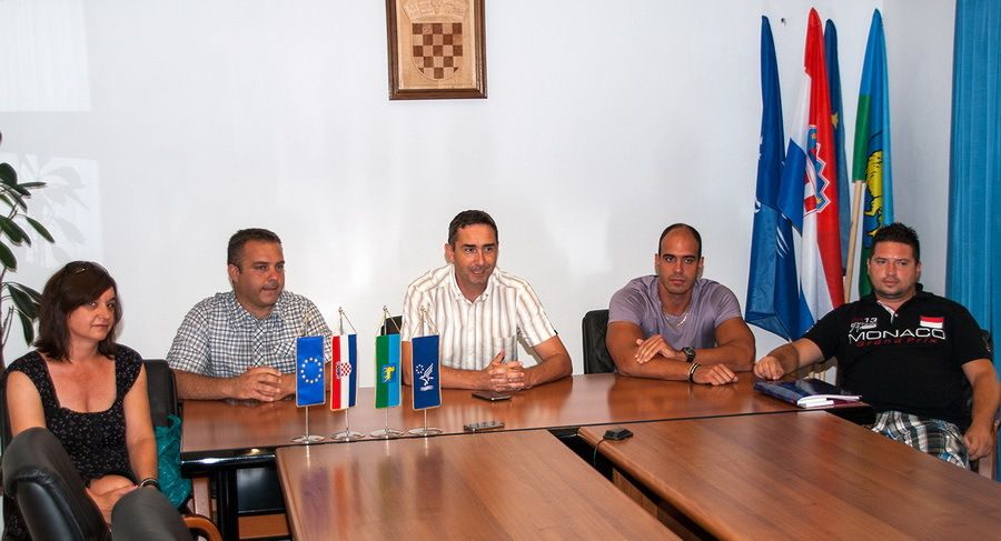 Konferencija za tisak u vijećnici Općine Medulin 