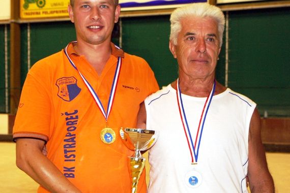  Nenad Tadić i Josip Žužić najbolji boćari u Istri