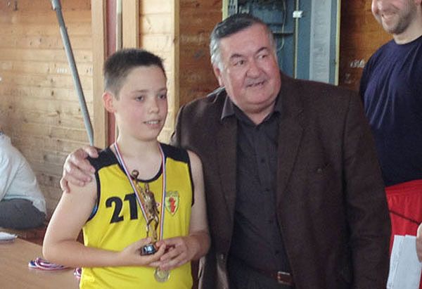 Luka Zajc bio je najbolji igrač na turniru u Belišću