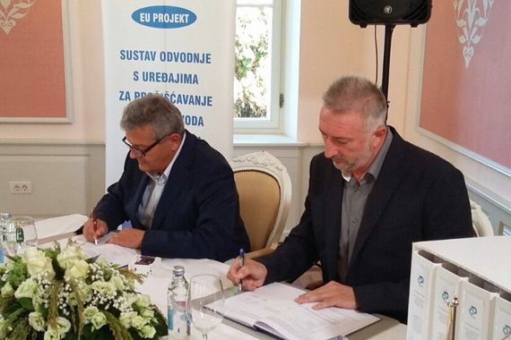 U Poreču potpisani ugovori za četiri pročistača vrijedni više od 291 milijun kuna