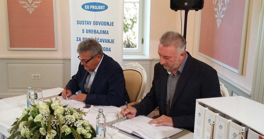 Potpisivanje ugovora u Poreču