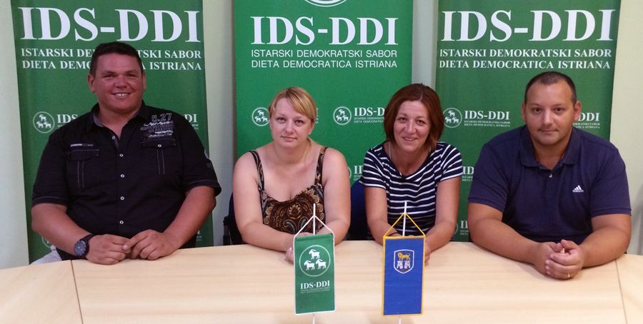 Edvin Demark, Sunita Prodan Benolić, Gabrijela Đukes Bašić i Slaven Paić