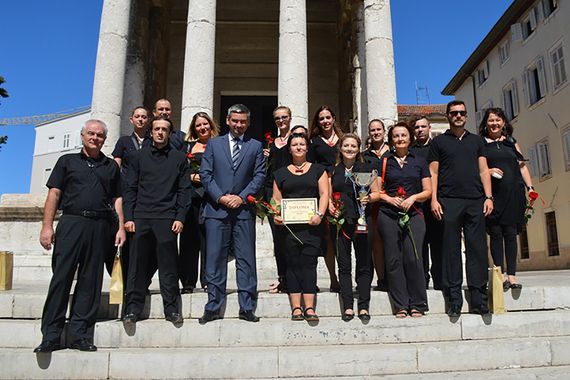 Miletić primio nagrađivani pulski zbor Cantus PoPuli