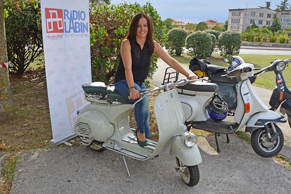 Na prvom Susretu vespi Labin četrdesetak oldtimera