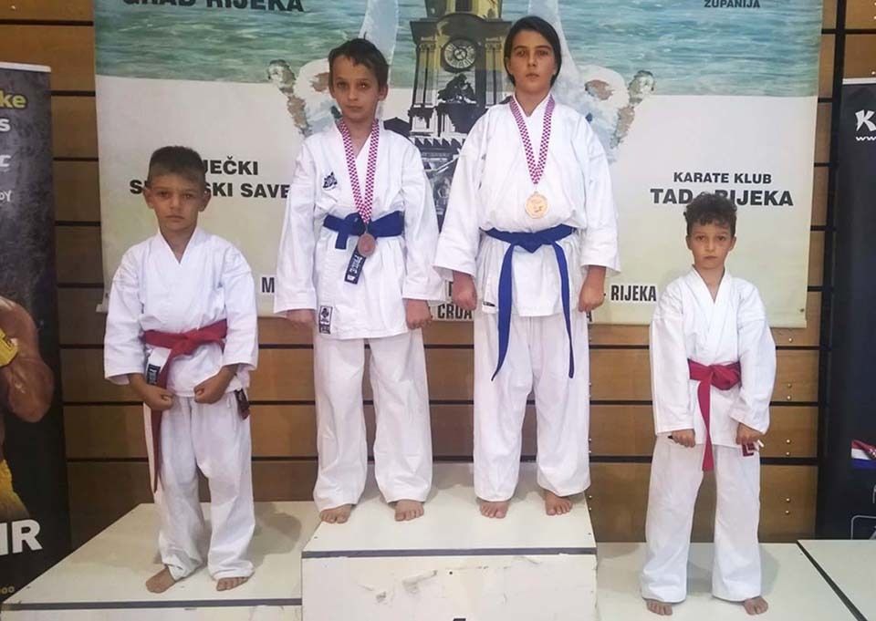 Članovi Karate kluba "Lav" Pula na Karate Croatia Open 