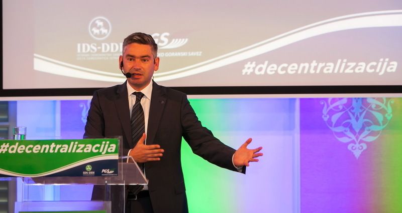 Boris Miletić, predsjednik IDS-a