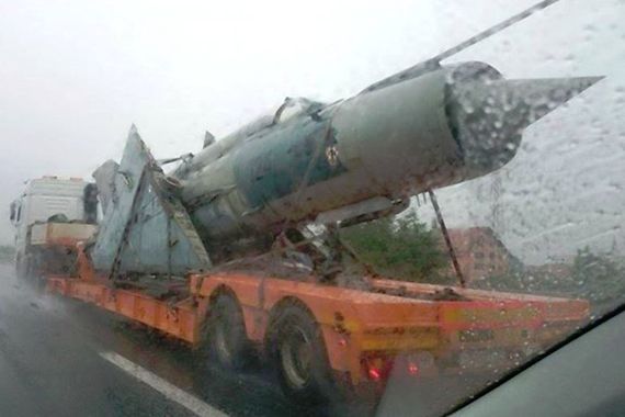 Umirovljeni MiG 21 atrakcija u Vrsaru