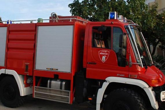 U dvorištu kuće u Vrsaru buknuo požar