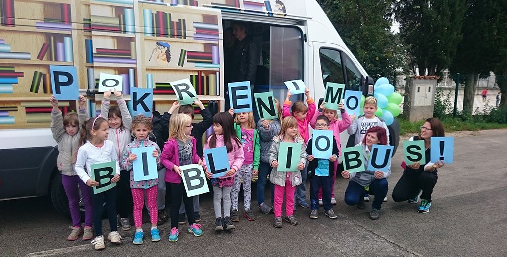 Mali Medulinci u posjetu bibliobusima