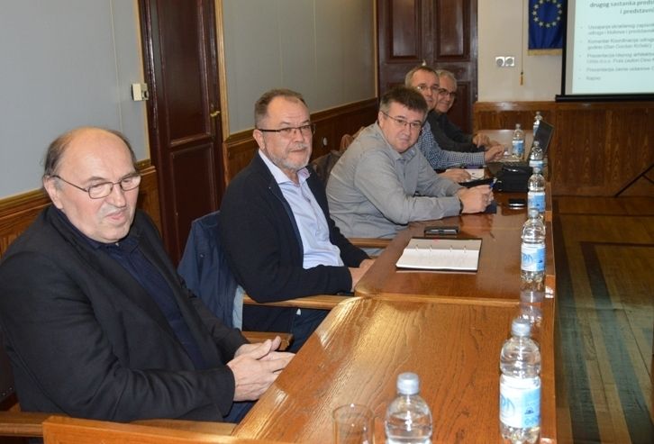 Sa sastanka u prostorijama Komunalne gradske palače