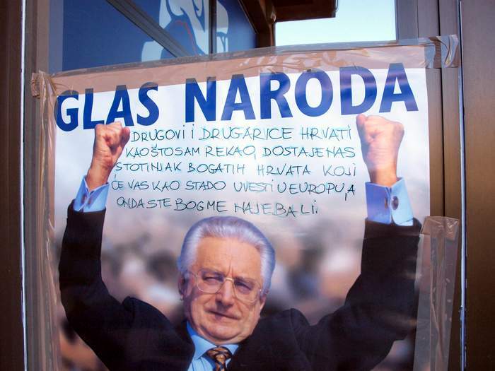 Drugovi i drugarice Hrvati, kao što sam rekao…