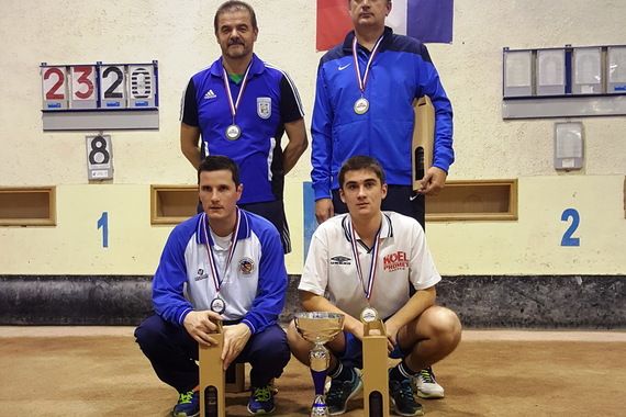 Percan i Načinović srebrni na prvenstvu Hrvatske u boćanju  
