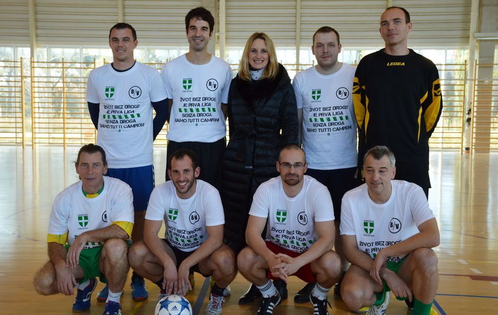 Pobjednička ekipa Grada Pule sa zamjenicom gradonačelnika Elenom Puh Belci 