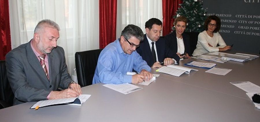 Potpisivanje ugovora između porečke Odvodnje i EBRD-a