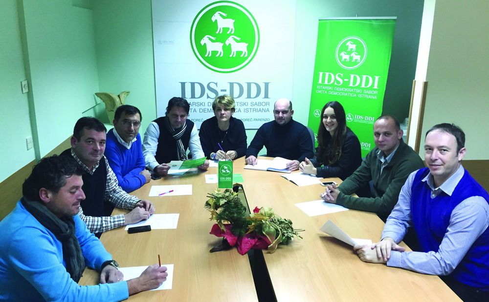 Članovi predsjedništva IDS-a Poreč 
