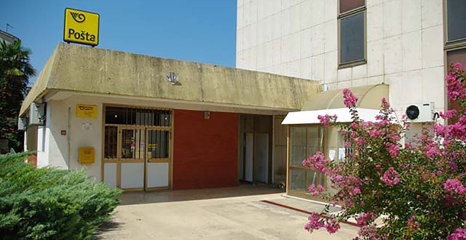 Pošta u Vukovarskoj ulici u Poreču