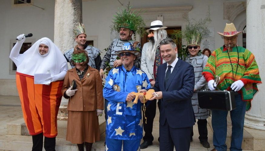 Maškare su 15. siječnja preuzele vlast u Gradu Puli