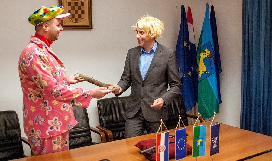  Primopredaja ključeva i vlasti Općine Medulin - Marko UKotić i Goran Buić