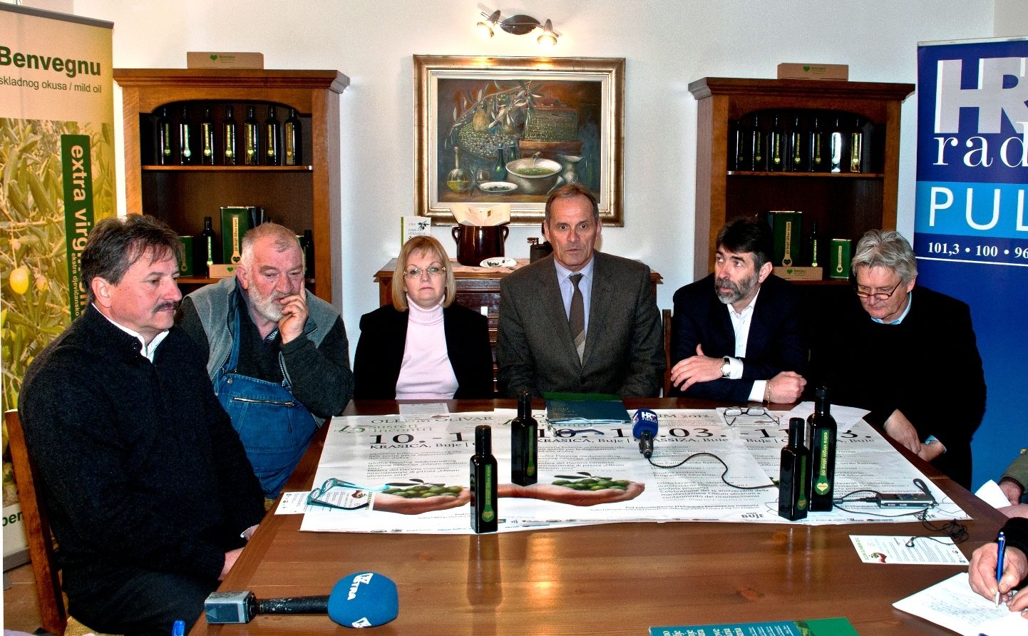 Marino Kraljević, Roni Jušić, Lorella Limoncin Toth, Edi Andreašić, Valter Bassanese i Nino Činić