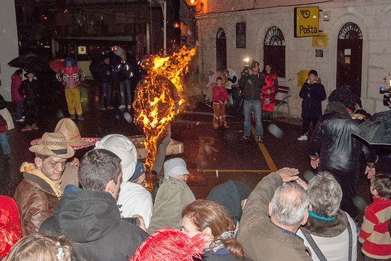 U Medulinu spaljen pust Buđovan