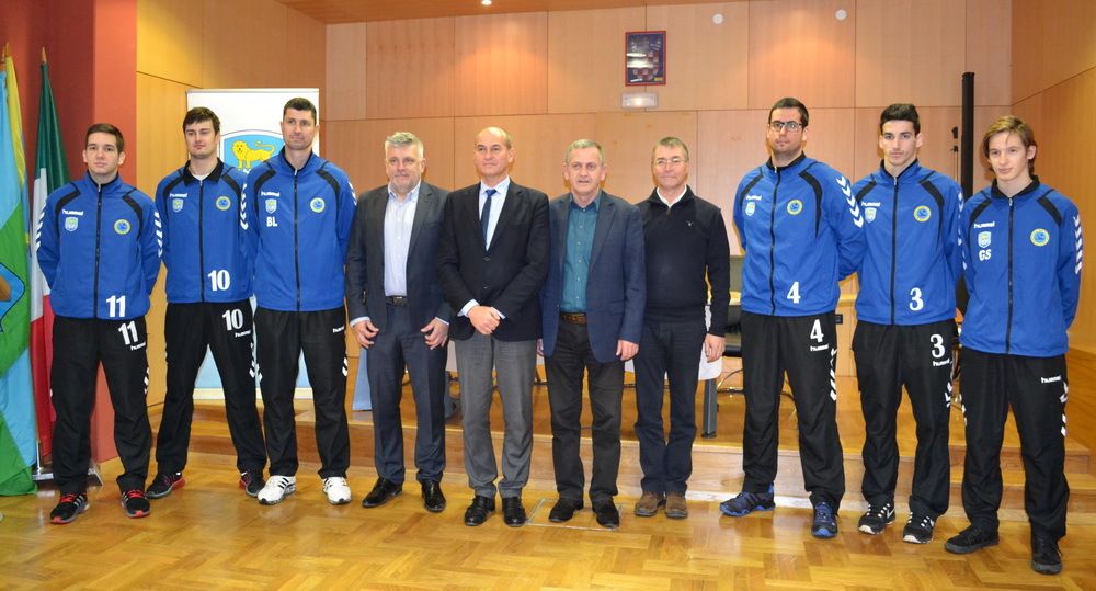 Predavnici RK Umag kod gradonačelnika Vilija Bassanesea
