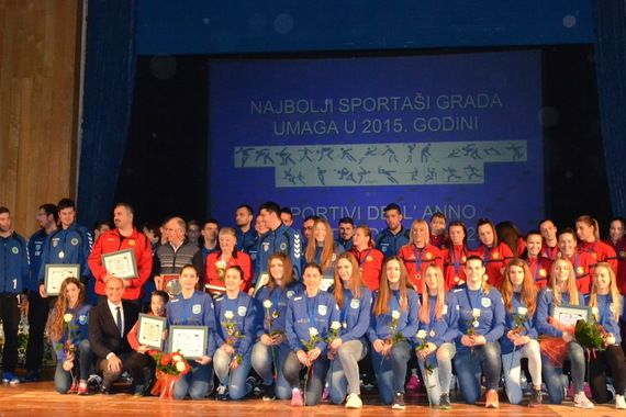 Proglašeni najbolji sportaši Grada Umaga za 2015. godinu
