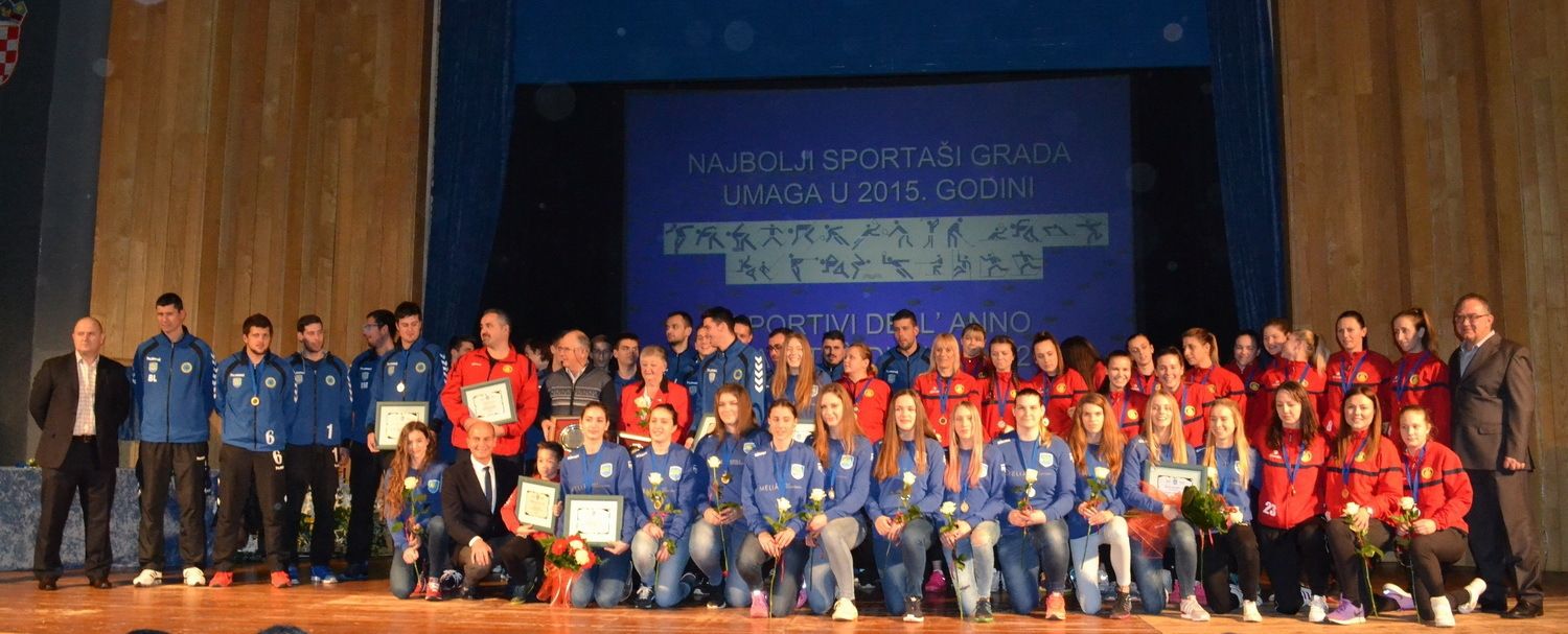  Svi nagrađeni na izboru sportaša Grada Umaga 