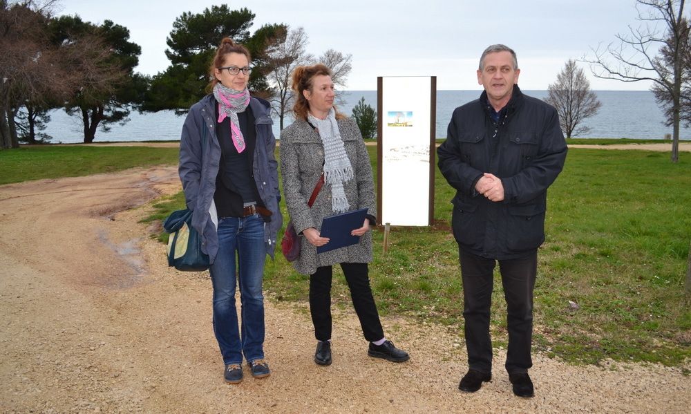  Predstavljanje novih info tabli: Branka Milošević, Biljana Bojić i Niko Čančarević