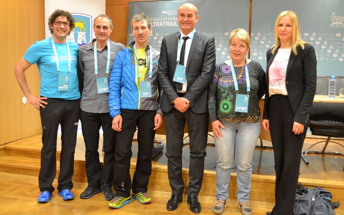 Alen Paliska, Michel Poletti, Patrick Bohard, Vili Bassanese, Catherine Paletti i Nada Prodan Mraković