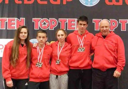 Ekipa Planet Sporta: Elizabeta Crnkovi, Antonio Jurman, Ema Višković, Marko Džin i Edi Višković